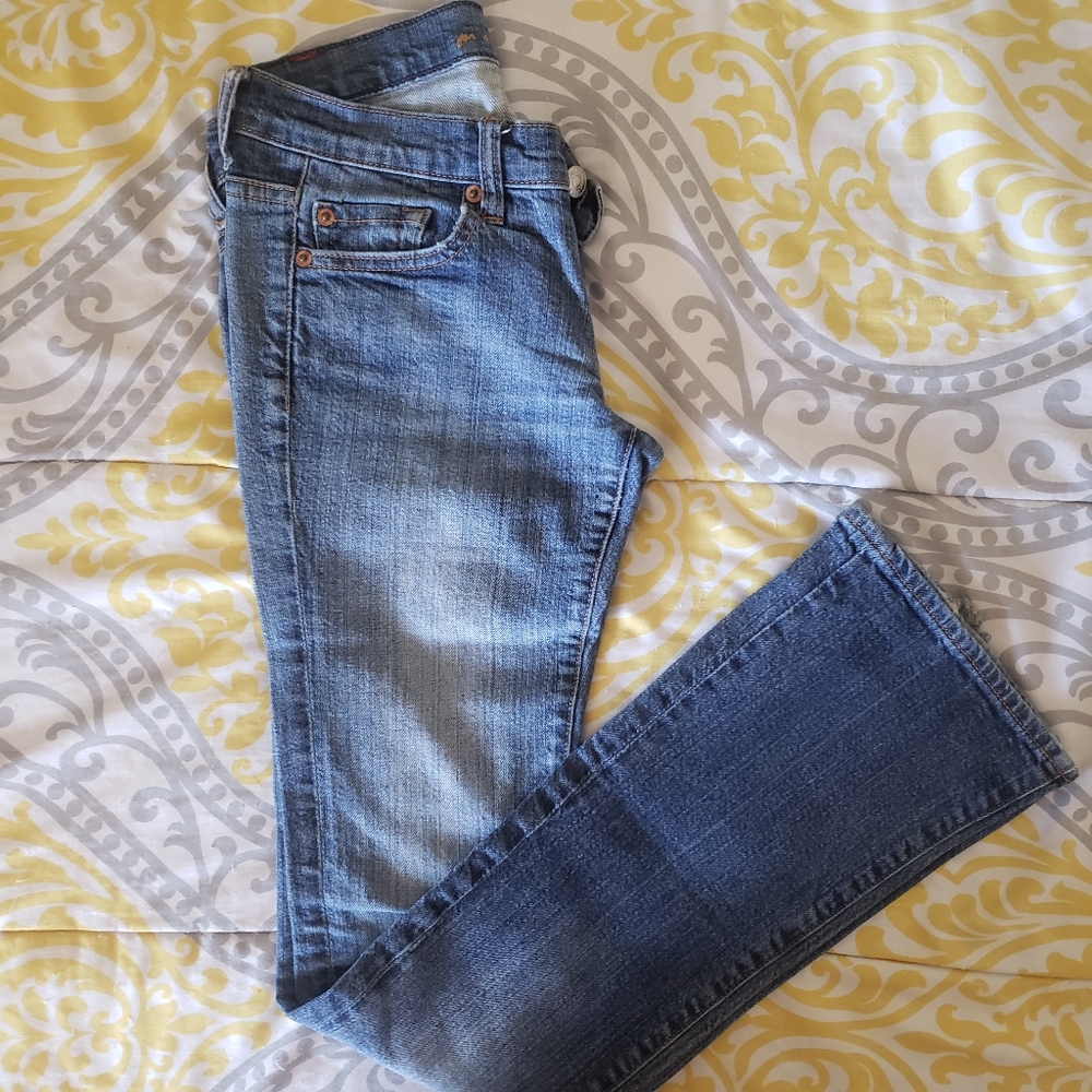Bootcut 7 Jeans, 24